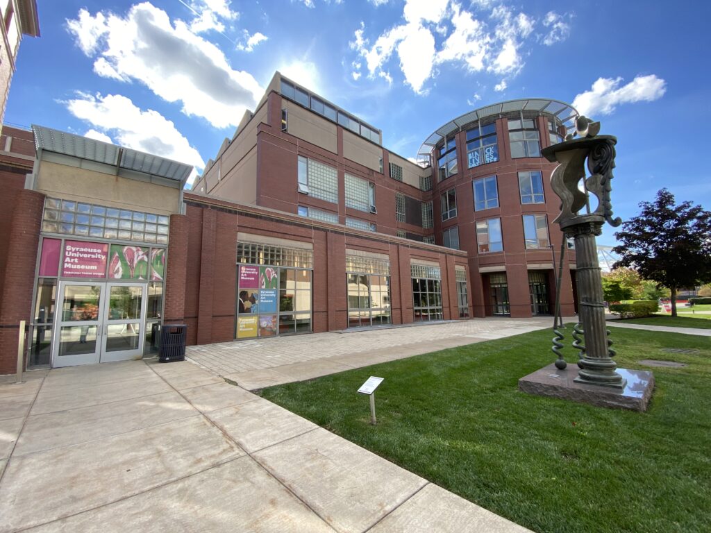 Syracuse University Art Museum in the Shaffer Art Building. 
