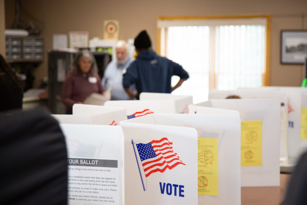 Polling booths