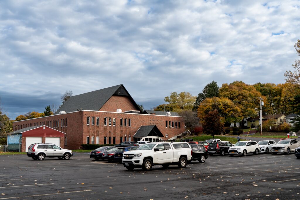 A look at the Bellevue Heights United Methodist Church on Election Day. 