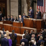 Trump’s speech to Congress causes cheers and protests