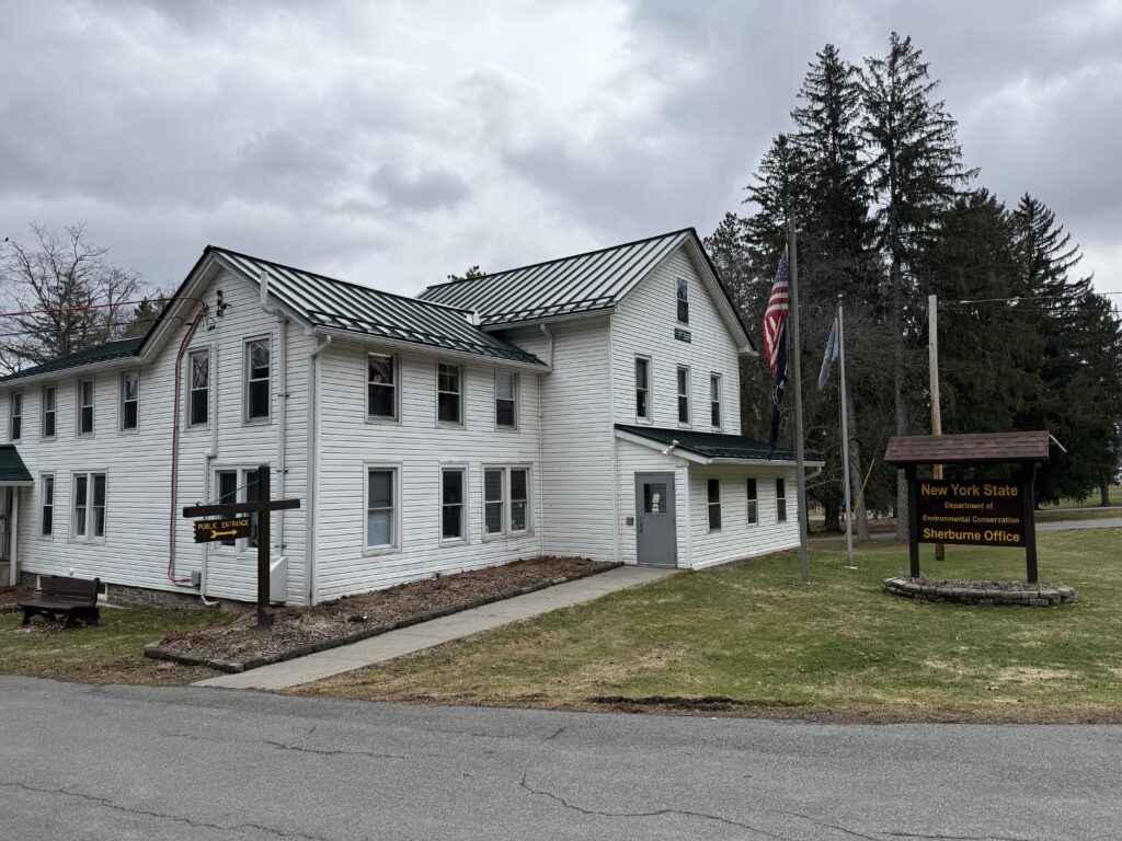 The New York State Department of Envrionmental Conservation's Office in Sherburne, NY