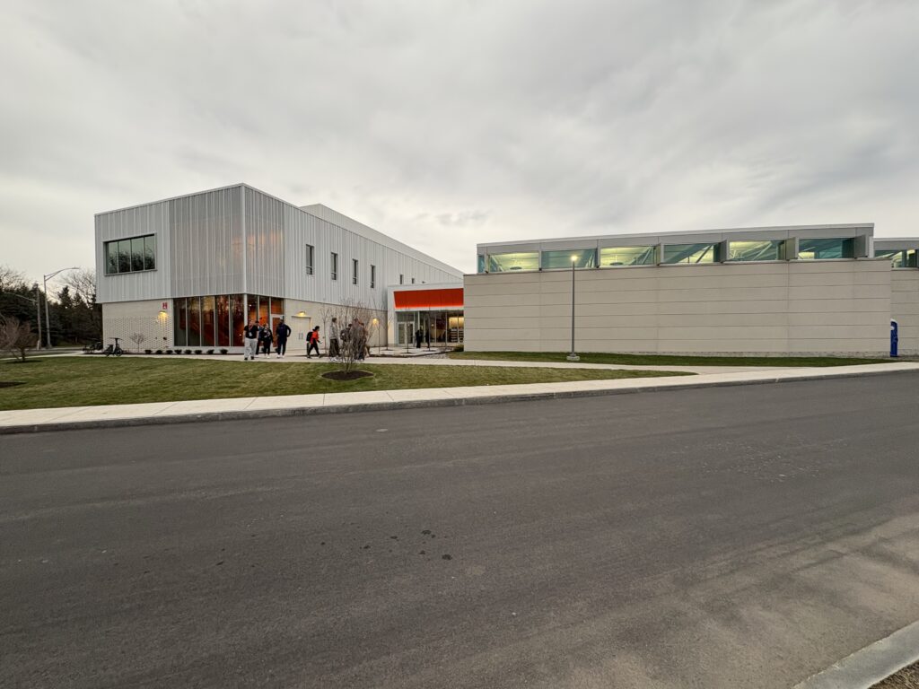 A picture of the new football performance center opened by the program on Saturday April 12 prior to the Spring Game.