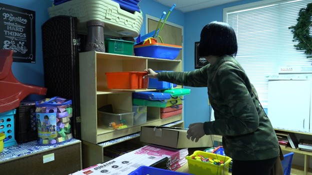 Bonita Johnson working