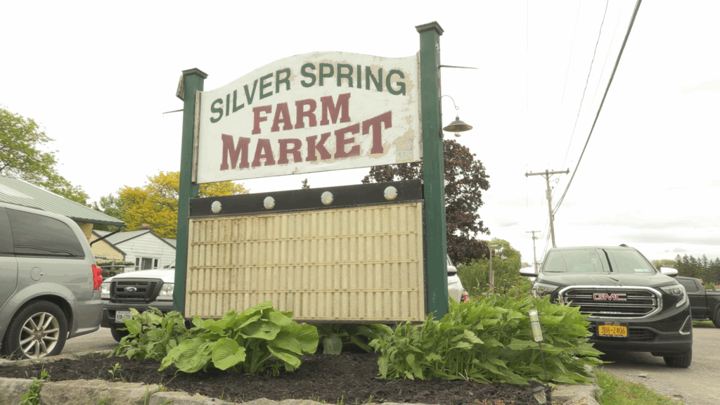 Silver Spring Farm Market Sign