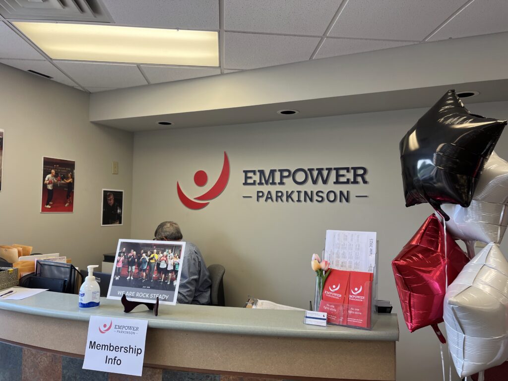 Empower Parkinson opens its doors to the public after the ribbon-cutting ceremony.