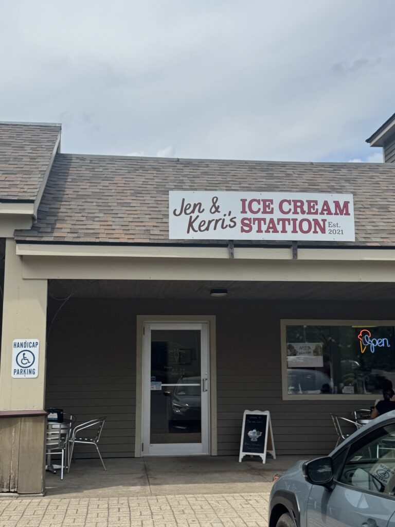 A local ice cream shop, Jen and Kerri's, says colors plays a big part in the ice cream business. 