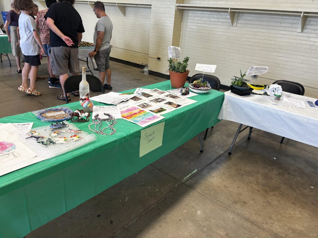 Various plant and animal science projects at the 2025 Onondaga County 4-H Youth Fair.