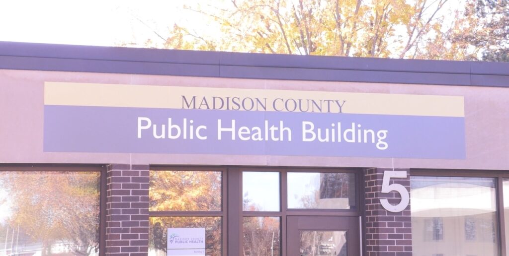 Madison County's health department headquarters.