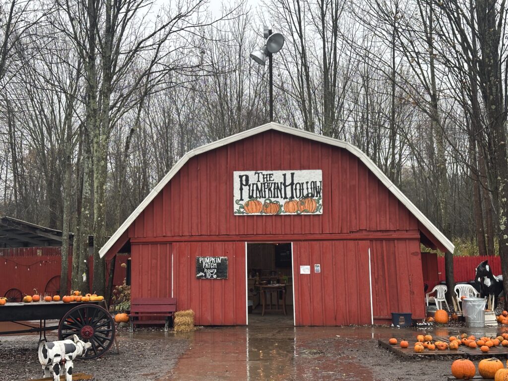 Front Barn of The Pumpkin Hallow