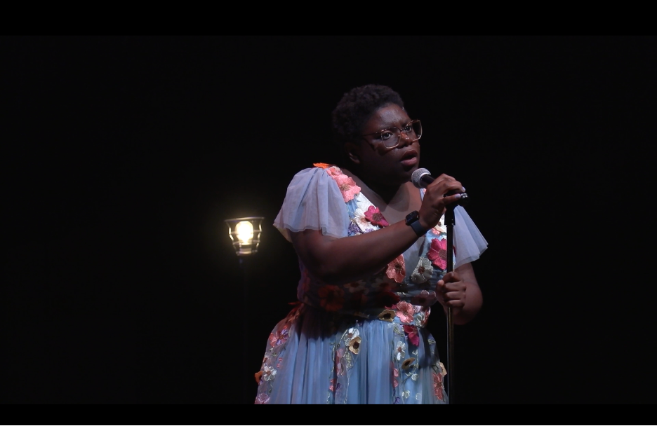 Curbbie Beauge singing