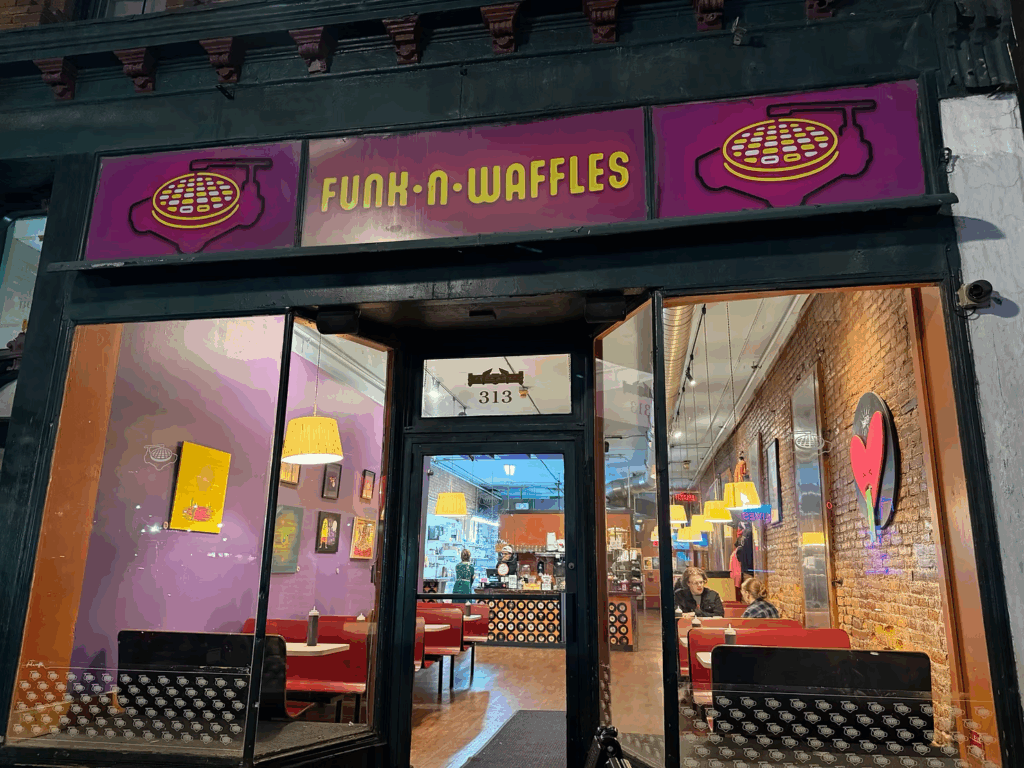 Funk 'n Waffles Storefront