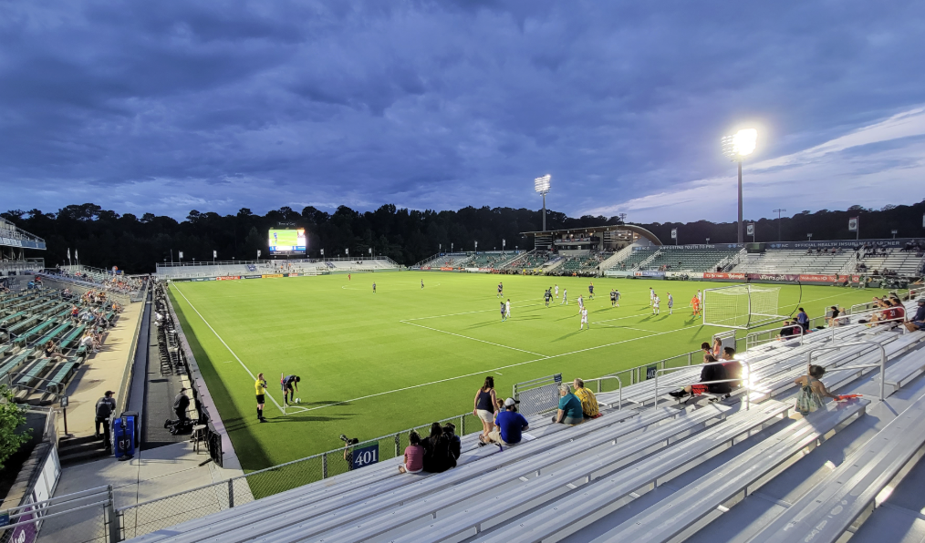 WakeMed Soccer Park In Cary, NC, where Syracuse beat NC State last Sunday