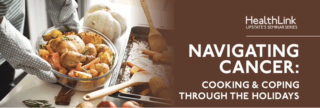 Current image: Invitation detailing the cancer event.