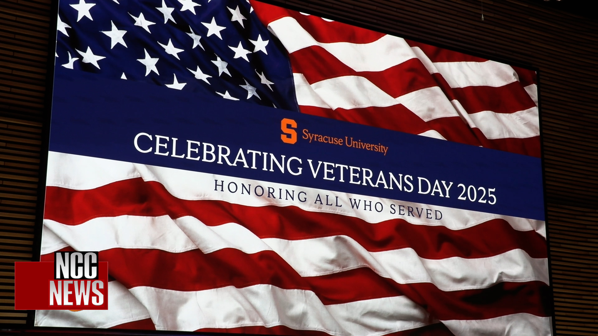 K.G. Tan Auditorium Videoboard