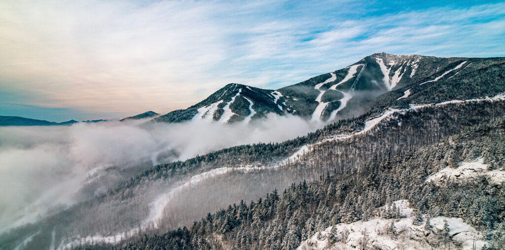 Whiteface Mountain is located in the Adirondack Mountains and is home to the greatest vertical east of the rockies. @2025 Whiteface Mountain