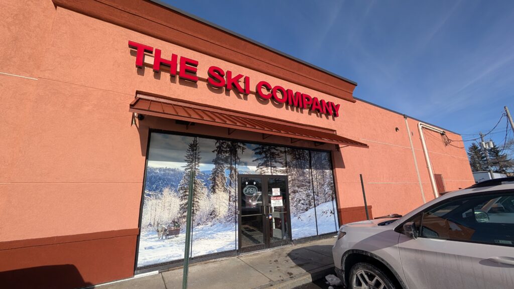 The Ski Company is a local ski shop in East Syracuse. @2025 Nico Horning