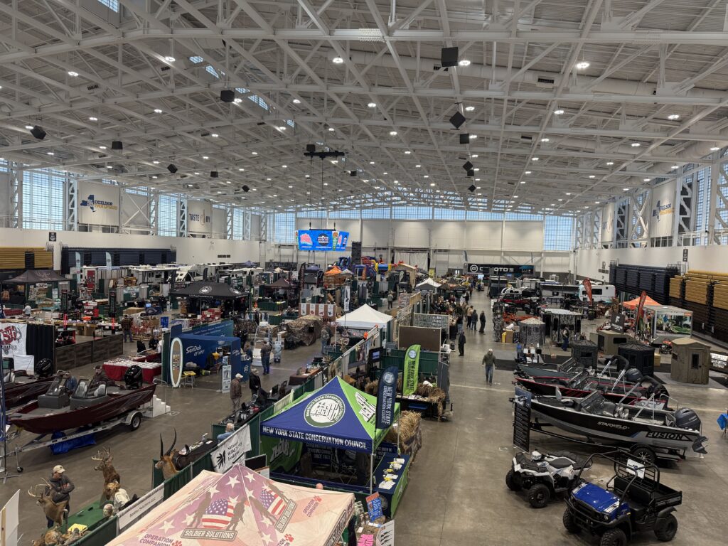 Bird's eye view of expo