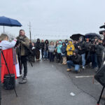 Ash Wednesday service outside of Central New York ICE offices aims to unify people