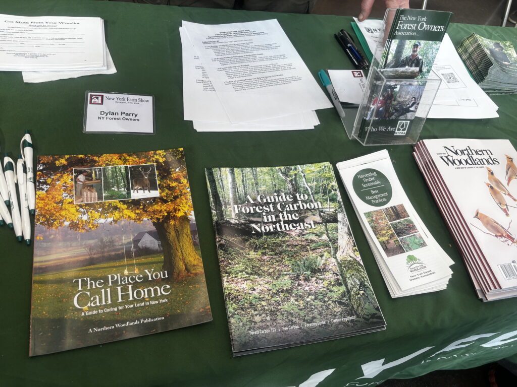 Pamphlets on strategies designed to strengthen forests.