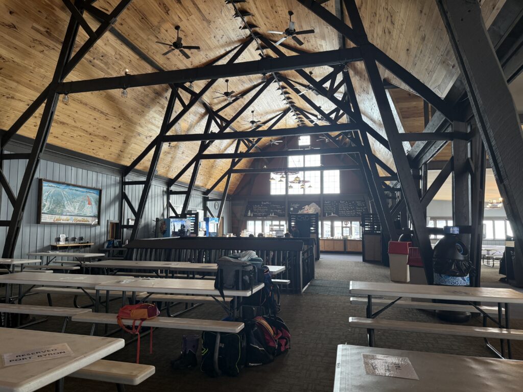 Inside Labrador Mountain's Main Lodge