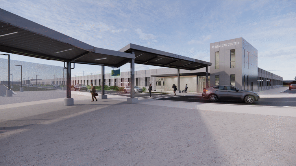 Rendering of Arrivals B at Syracuse Hancock International