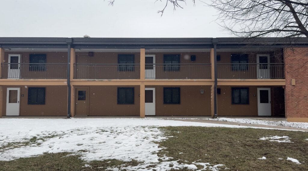 South Campus building outside.