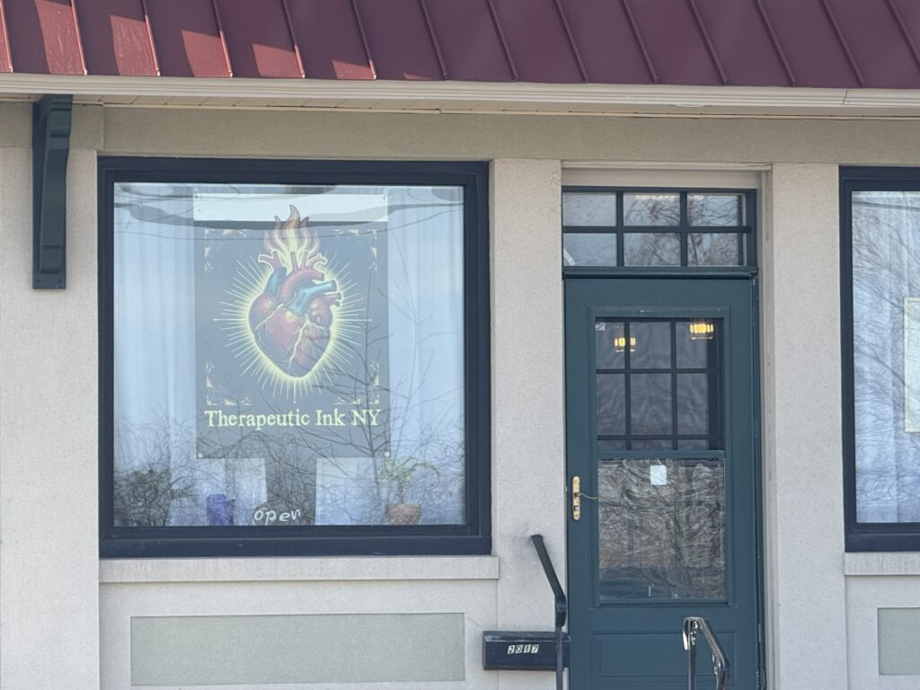 Front of Therapeutic Ink