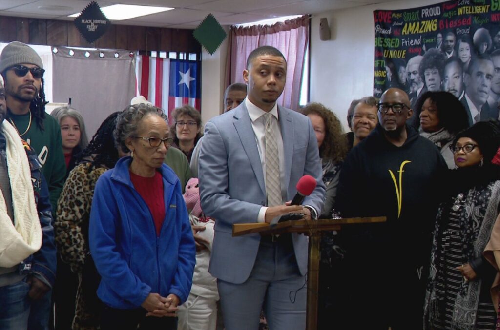 News conference with Twiggy Billue April 2026