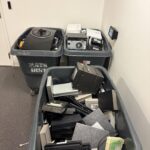 After battery sparks garbage truck fire, officials urge proper disposal of electronics and batteries
