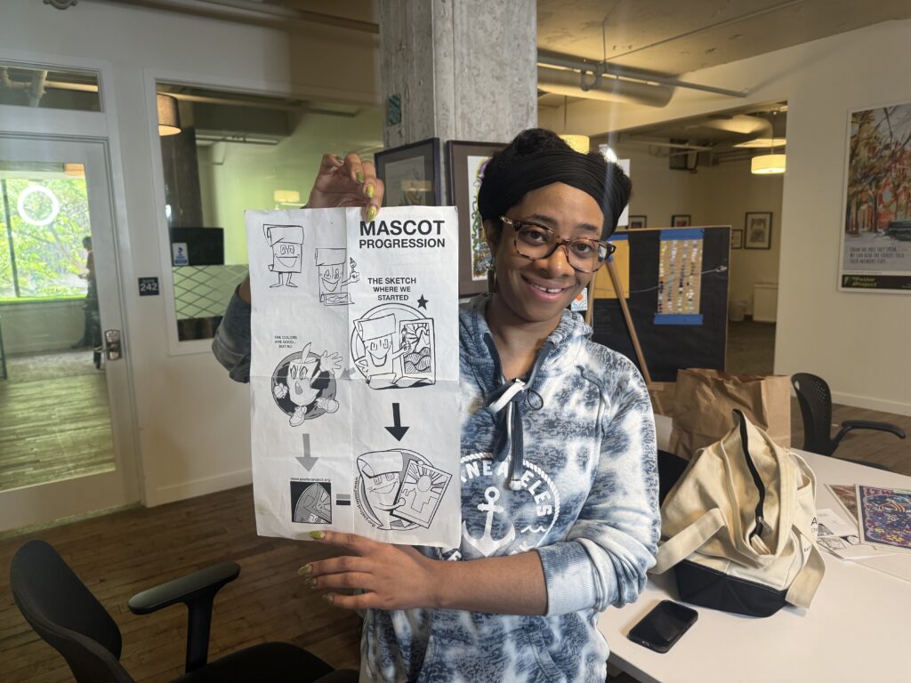 Naomi Masingale of The Syracuse Poster Project