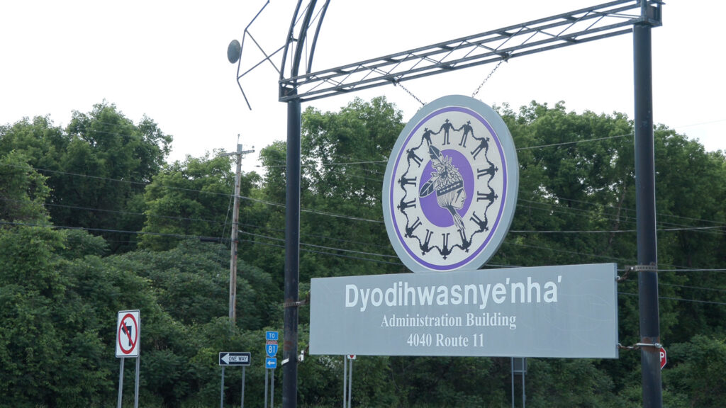Onondaga Nation sign