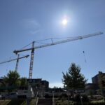 Construction workers brave elements during historic weather week