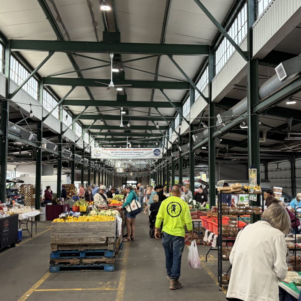 Inside one of the CNY Regional Market Stalls