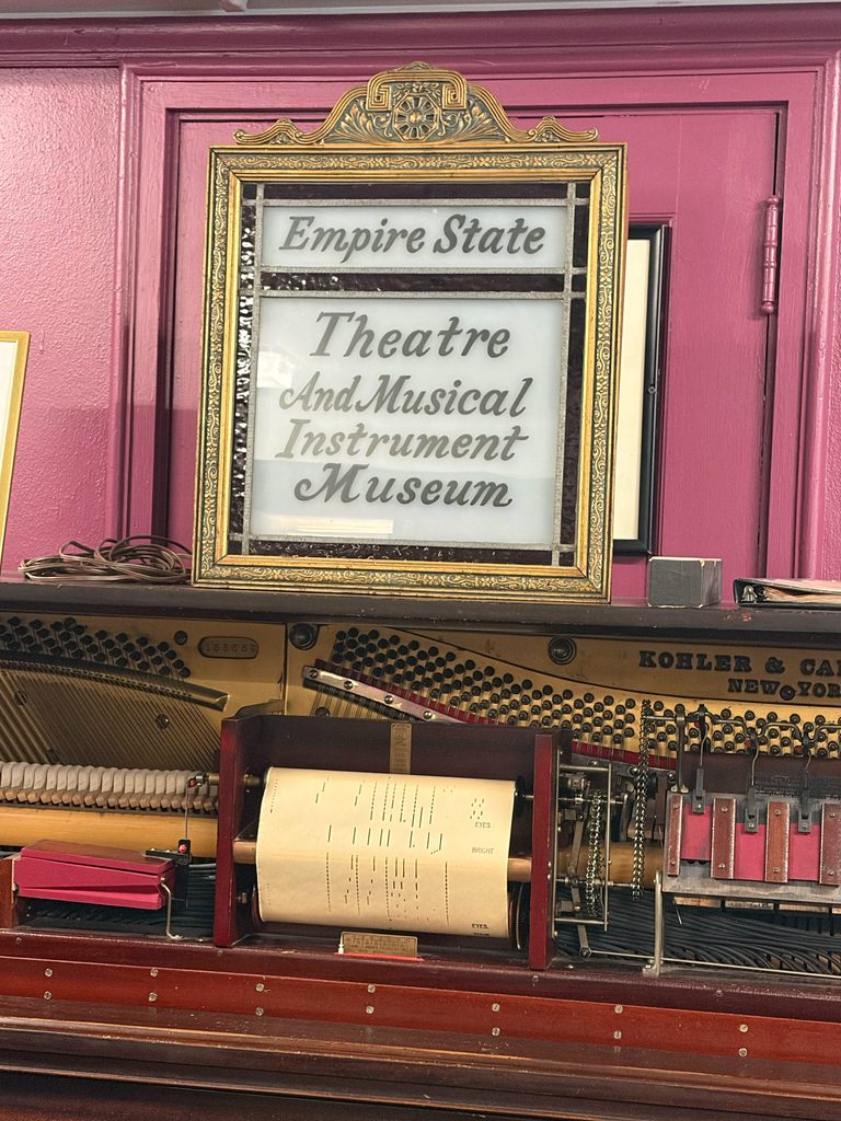 Empire State Theatre and Musical Instrument Museum Piano. © 2026 Elizabeth Gottlieb